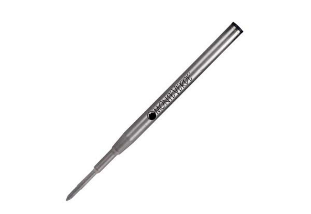 Immagine di Refill Gel per sfera Montblanc - punta media - nero  - Monteverde - conf. 2 pezzi