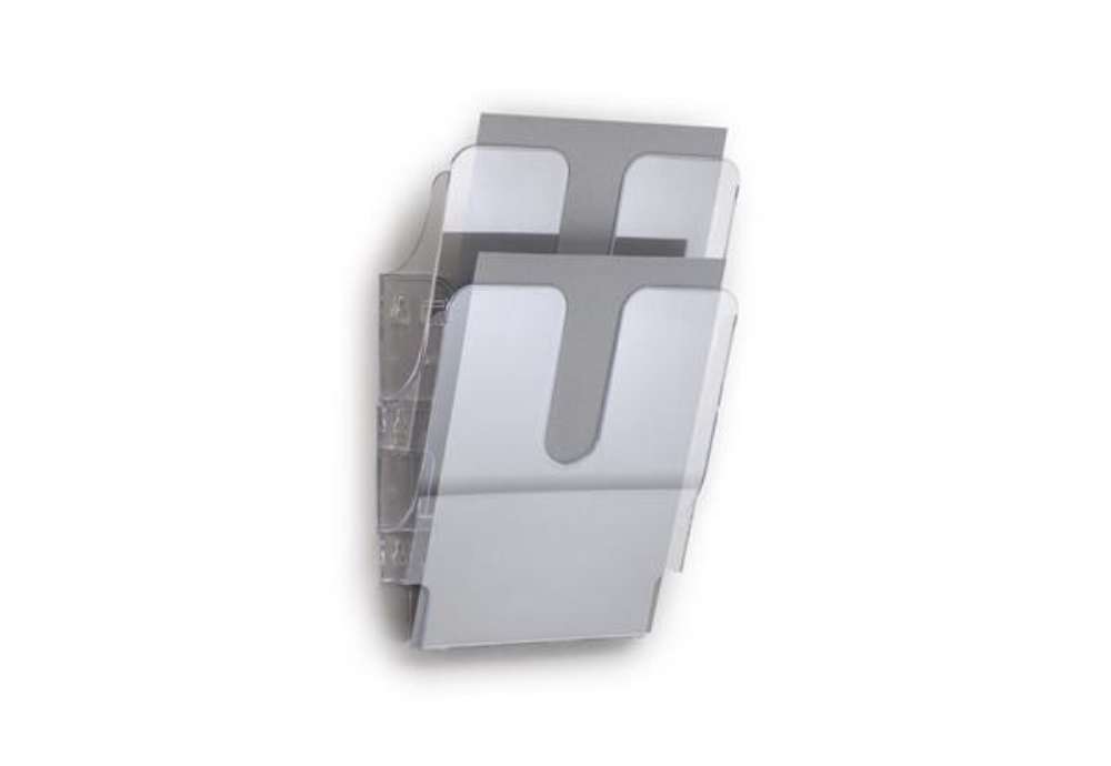 Immagine di Display da parete Flexiplus - 2 tasche A4 - trasparente - Durable