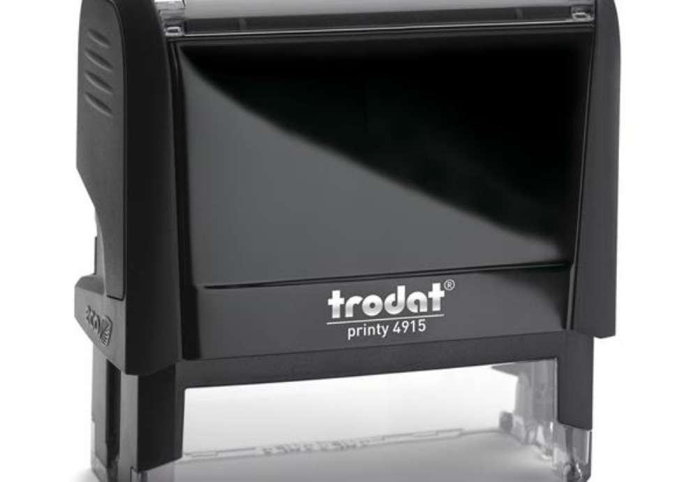 Immagine di Timbro Original Printy 4.0 4915 - personalizzabile - 70 x 25 mm - 7 righe - autoinchiostrante - Trod