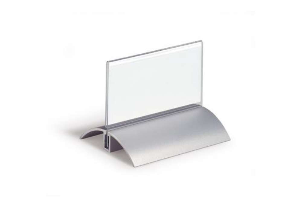 Immagine di Portanome da tavolo Deluxe - 5,2 x 10 cm - Durable
