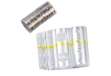 Immagine di Blister portamonete - 1 euro - fascia gialla - Iternet - sacchetto da 100 blister