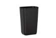 Immagine di Cestino gettacarte Soft Touch - 33x22x49 cm - 23 L - nero - Mar Plast