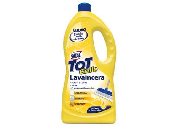Immagine di Smac Tot Giallo Lavaincera per pavimenti - cera di Carnauba - 1 L - Smac