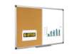 Immagine di Lavagna combinata - 60 x 90 cm - bianco/ sughero - Bi-Office