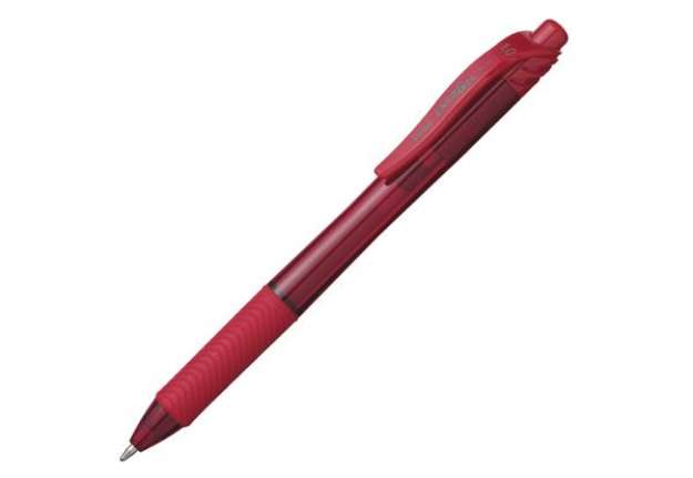 Immagine di Roller a scatto Energel X Click BL110 - punta 1,0mm - rosso  - Pentel