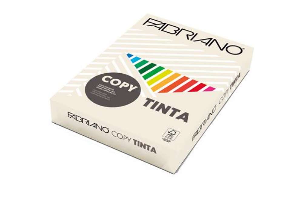 Immagine di Carta Fabriano Colore - A4 - 160 gr - colori tenui avorio - Fabriano - conf. 250 fogli