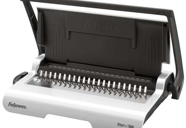 Immagine di Rilegatrice Star+ 150 - manuale - a dorso plastico - Fellowes
