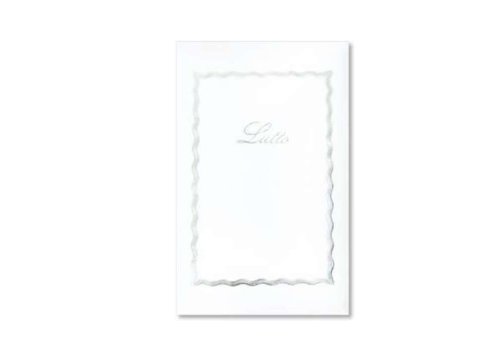 Immagine di Taschetta 10 biglietti + 10 buste - Lutto - 9 x 14 cm - bianco - Rex Sadoch