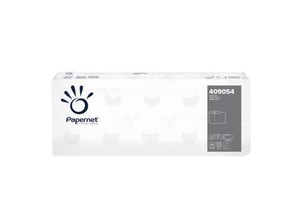 Immagine di Carta igienica standard - 15,5 gr - diametro 11 cm - 9,5 cm x 21 mt - 190 strappi - Papernet - pacco