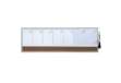 Immagine di Organizer magnetico con calendario settimanale - 58,5 x 19 cm - orizzontale - Nobo