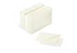 Immagine di Scatola 100 cartoncini (200gr) + 100 buste (90gr) - avorio - formato 4 - Favini