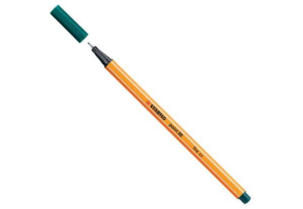 Immagine di Fineliner Point 88 - tratto 0,4 mm - verde pino 53 - Stabilo