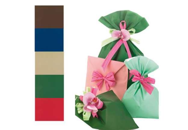 Immagine di Busta regalo Mat Pearly A - 35 x 50 cm - 40 micron - PPL - assortimento 5 colori classici - PNP - co