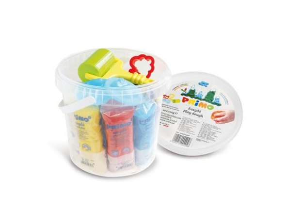 Immagine di Pasta soffice Easy Dò - 100gr - Primo - Secchiello 10 panetti con accessori