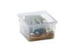 Immagine di Contenitore multiuso Light Box S/2 - 17,8x20,4x10 cm - 2,5 L - plastica - trasparente - Terry