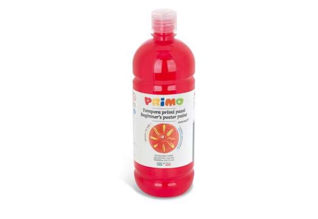 Immagine di Tempera pronta Primi Passi - 1 L - rosso vermiglio - Primo