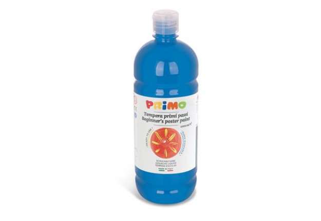Immagine di Tempera pronta Primi Passi - 1 L - cyano - Primo