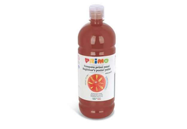 Immagine di Tempera pronta Primi Passi - 1 L - terra di Siena bruciata - Primo