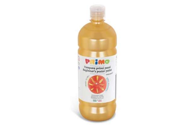 Immagine di Tempera pronta Primi Passi - 1 L - oro - Primo
