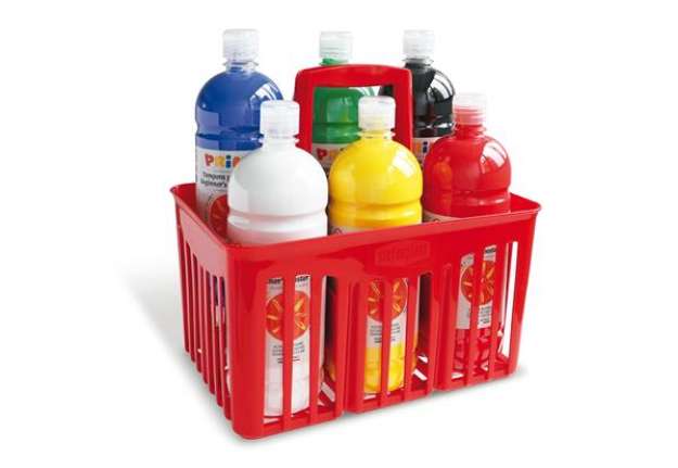 Immagine di Tempera pronta Primi Passi - 1 L - colori assortiti - Primo - conf. 6 pezzi