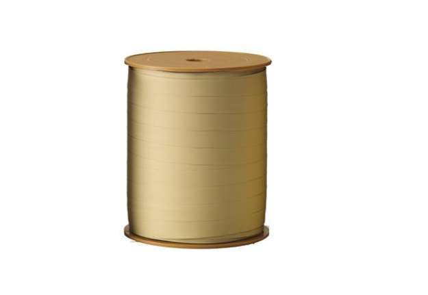 Immagine di Nastro regalo Vintage bifacciale - sabbia 63 - 10mm x 250mt - Bolis