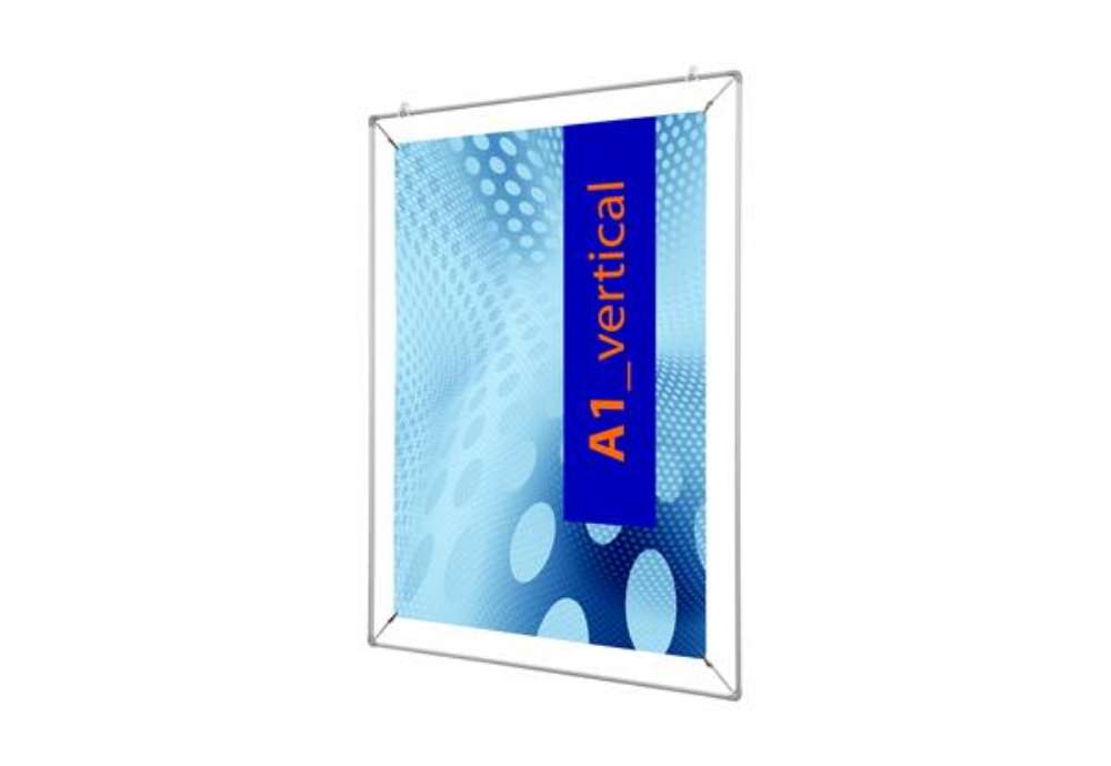 Immagine di Cornice con pinze Poster Stretch - formato utile 70 x 100 cm - Studio T