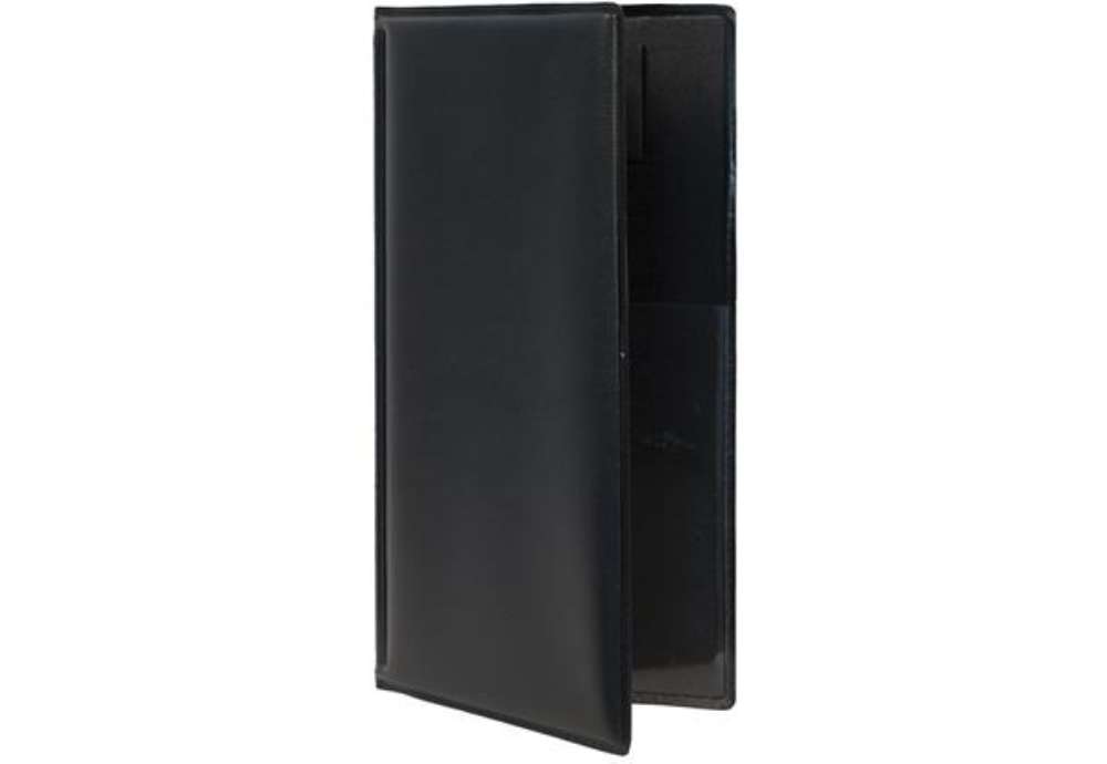 Immagine di Portaconto Basic - 23,7 x 12,5 cm - PVC - nero - Securit