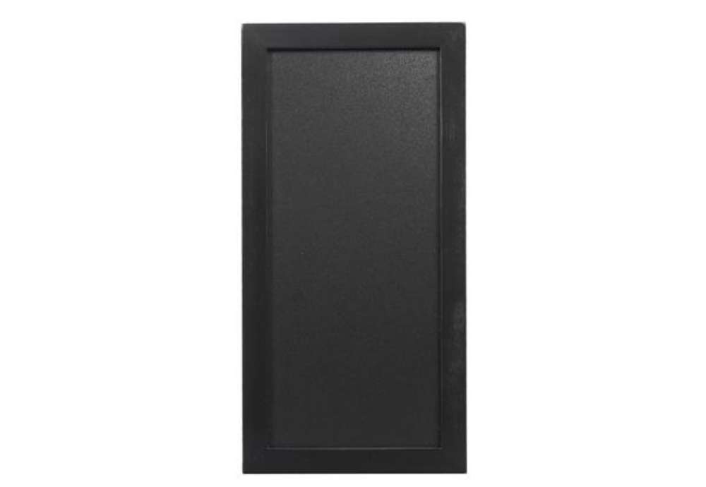 Immagine di Lavagna Woody - cornice nera - 20 x 40 cm - Securit