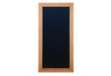 Immagine di Lavagna Woody - teak - 20 x 40 cm - Securit