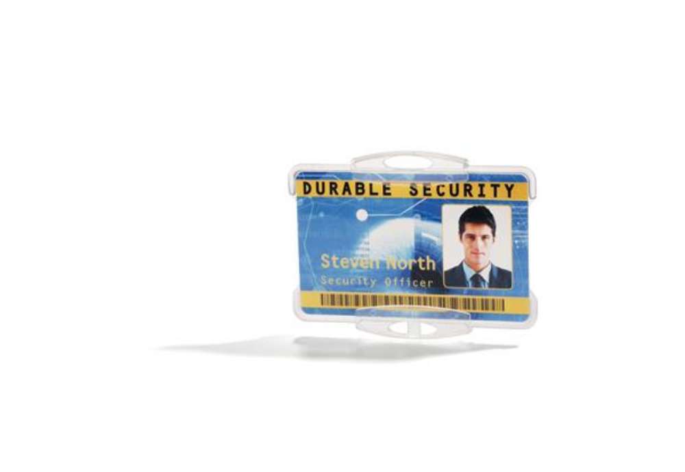 Immagine di Portanome aperto - 5,4 x 8,7 cm - Durable - conf. 10 pezzi