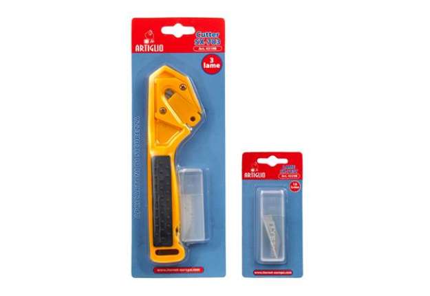 Immagine di Cutter apricartoni SX 783 - 3 lame di ricambio incluse - Artiglio