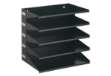 Immagine di Portadocumenti Sorter Rack - 33 x 36 x 25 cm - 5 scomparti - nero - Durable