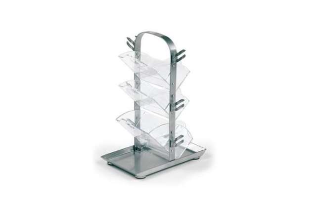 Immagine di Portatimbri Fishbone - 6+6 posti - silver - Turikan