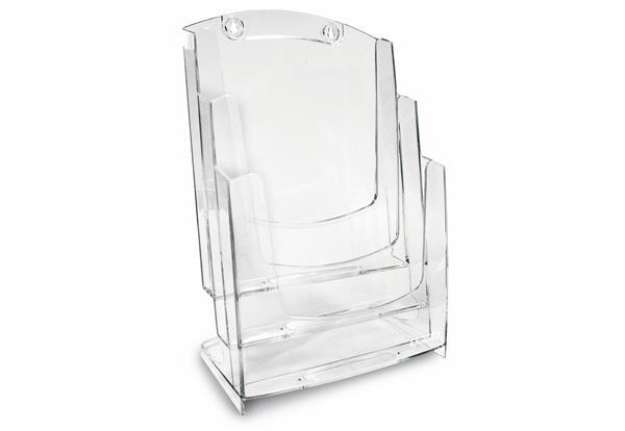 Immagine di Portadepliant modulare - 3 tasche A4 - 23,7 x 35,7 x 18,2 cm - Arda