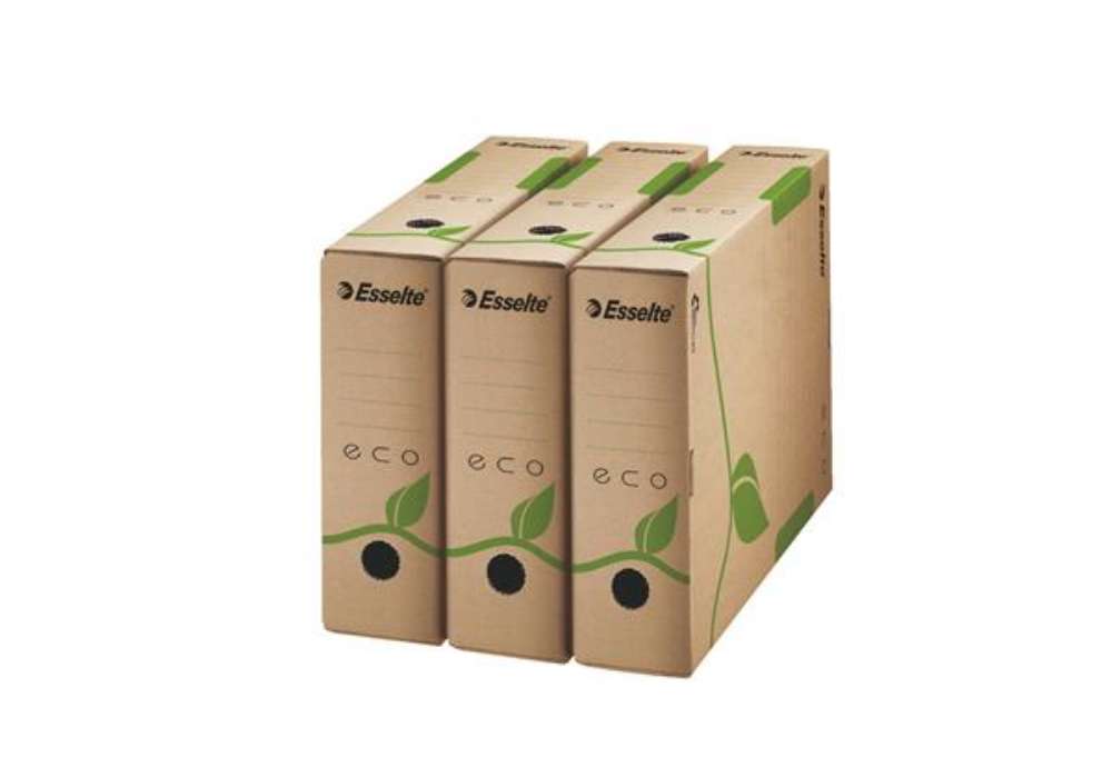 Immagine di Scatola archivio EcoBox - dorso 8 cm - 32,7 x 23,3 cm - Esselte