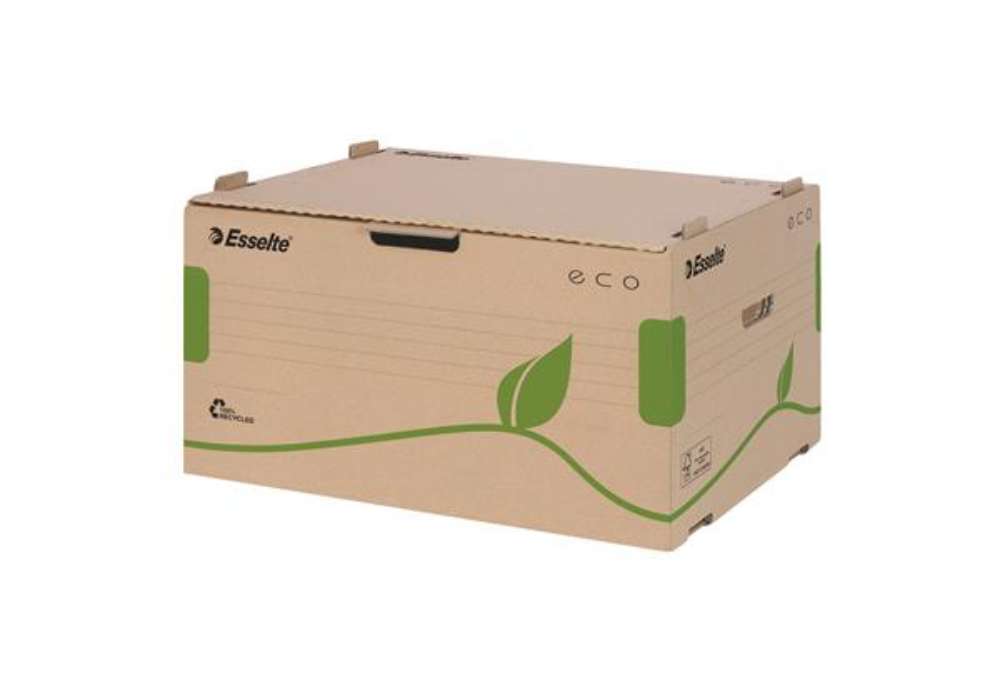 Immagine di Scatola container EcoBox - 34 x 43,9 x 25,9 cm - apertura laterale - Esselte