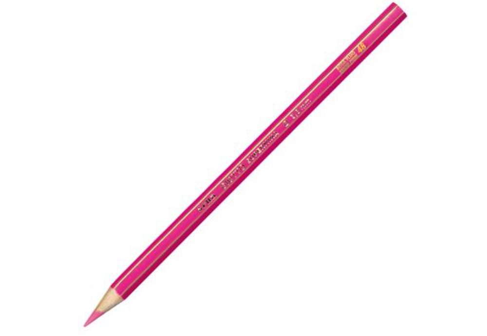 Immagine di Pastello Supermina - mina 4 mm - rosa fluo 53 - Giotto