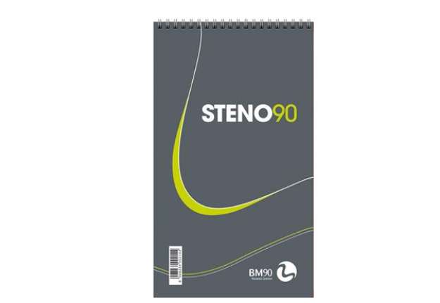 Immagine di Blocco spiralato Steno 90 - 130 x 225mm - 90gr - 60 fogli - BM