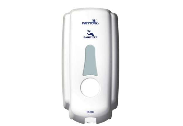 Immagine di Dispenser T-Small per sapone (ricariche TS800) - capacit? 1 L - bianco - Nettuno