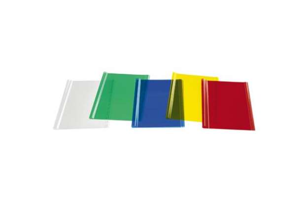 Immagine di Coprilibro Cristal - c/adesivo - PP - 110 mic - 50 x 31 cm - liscio - trasparente neutro - Colorosa