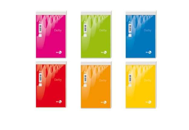 Immagine di Blocco note Derby - 5mm - 80 x 120mm - 60gr - 70 fogli - BM