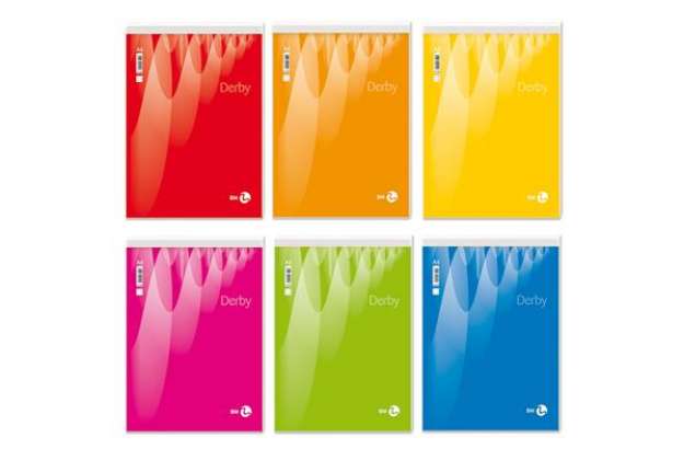 Immagine di Blocco note Derby - 1 rigo - 210 x 297mm - 60gr - 70 fogli - BM