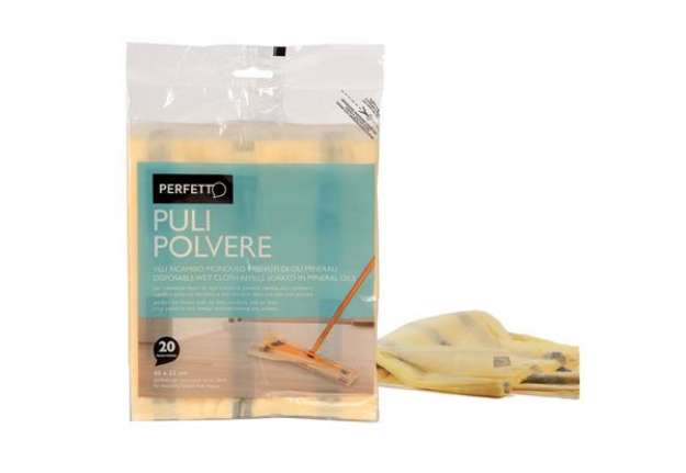 Immagine di Retine di ricambio per scopa Pulipolvere - 45x22 cm - giallo - Perfetto - conf. 20 pezzi