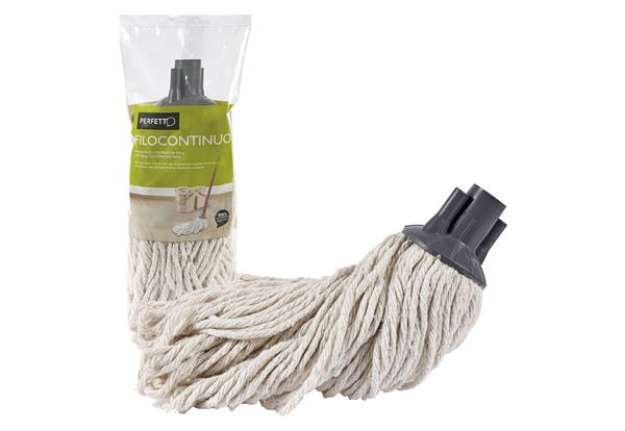 Immagine di Mop Filocontinuo - cotone - 200 gr - bianco - Perfetto