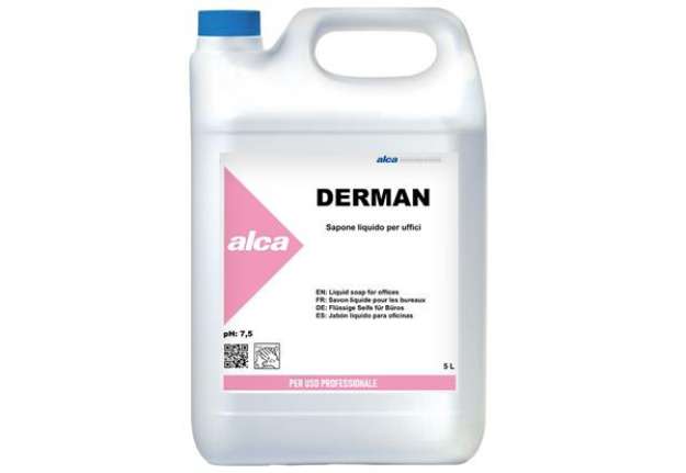 Immagine di Sapone liquido Derman - fiorito - Alca - tanica da 5 L