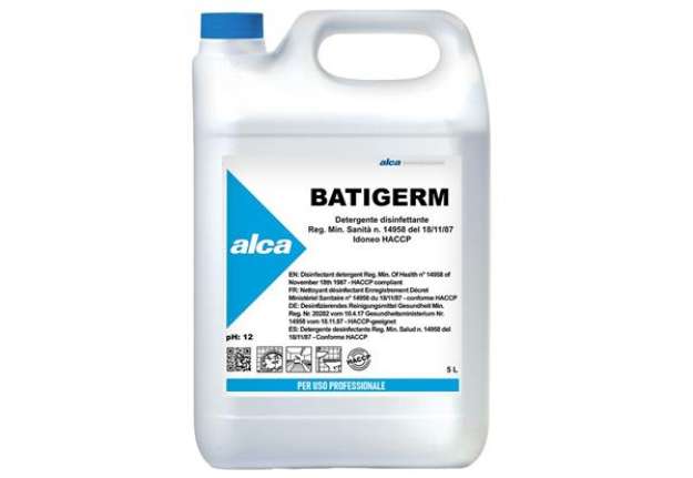 Immagine di Detergente disinfettante Batigerm - Alca - tanica da 5 L