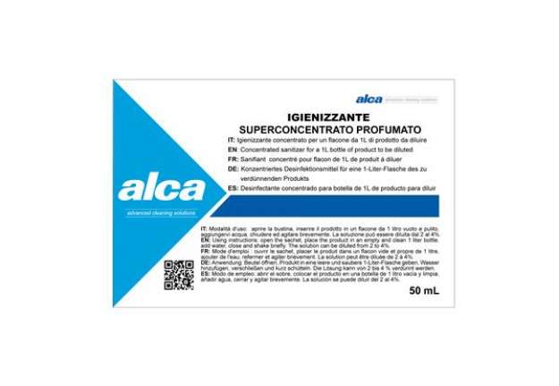 Immagine di Igienizzante Linea Monodose - super concentrato/profumato - Alca - bustina da 50 ml