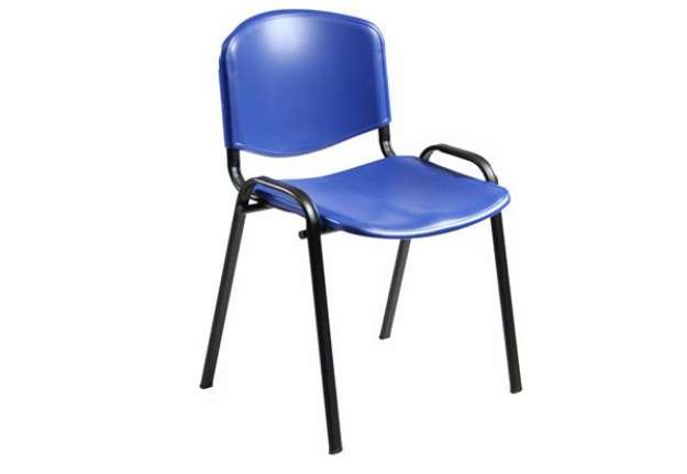 Immagine di Seduta attesa Dado D5SP - senza braccioli - PPL - blu - Unisit