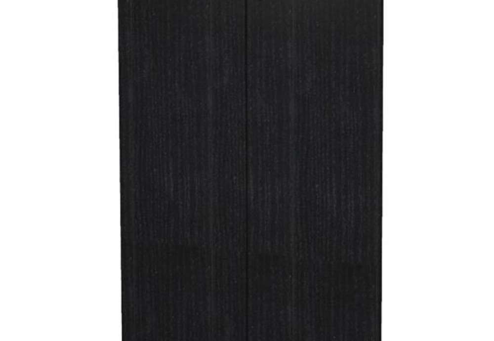 Immagine di Coppia ante Prestige - per mobile medio - 80 x 115,4 cm - spessore 18 mm - melaminico - nero venato