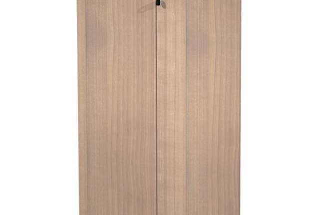 Immagine di Coppia ante Prestige - per mobile medio - 80 x 115,4 cm - spessore 18 mm - melaminico - ciliegio ara